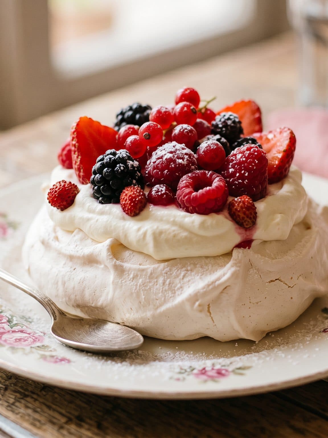 Pavlova de Frutos Rojos